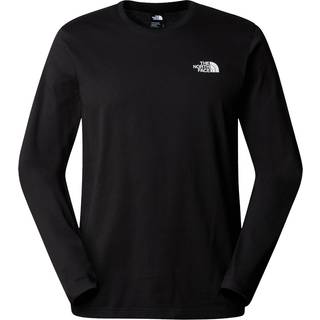 The North Face L/S Simple Dome Tee Longsleeve Herrer størrelse S farve sort