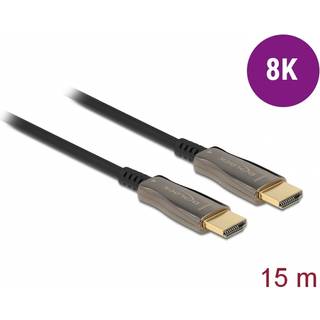 Delock HDMI aktivt optisk kabel 8K @ 60Hz, 15m