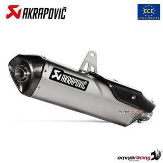 Akrapovic Slip-On Line Lyddæmper Titan, carbon eller rustfrit stål