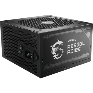 MSI MAG A850GL PCIE5 II - power supply - 850 Watt Strømforsyning - 850 Watt - 120 mm - ATX - 80 Plus Gold certified