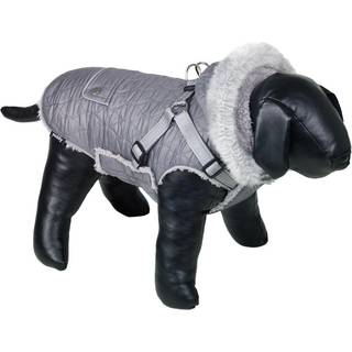Hundefrakke POLAR 2 i 1 - 44 cm - Grå
