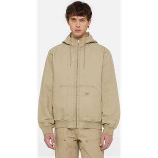 Dickies Men's Duck Canvas Hooded Unlined Jacket Sw Desert Sand, S