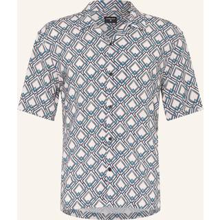Strellson Herren Kurzarmhemd multicolor gemustert