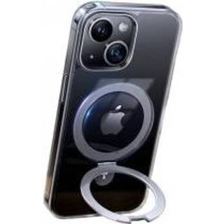 Torras UPRO Ostand Clear Case for iPhone 15 (Transparent)