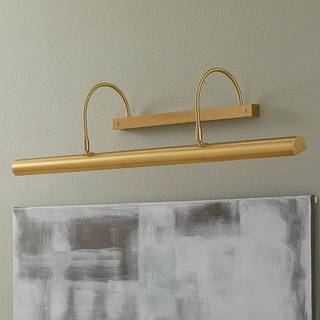PICTURE lang gallerilampe mat messing