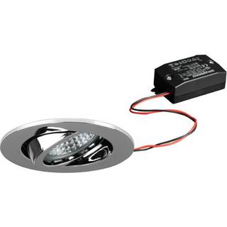 BRUMBERG LED indbygningsspot Tirrel-R, on/off, krom