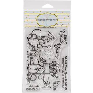 Colorado Craft Company Colorado Clear Stamp Party Time-by Anita Jeram