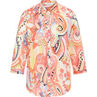tunic in coral printed