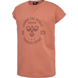 Hummel Piger Hmlmalin T-Shirt Brun