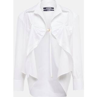 Jacquemus La Chemise Amaro poplin shirt - white - S