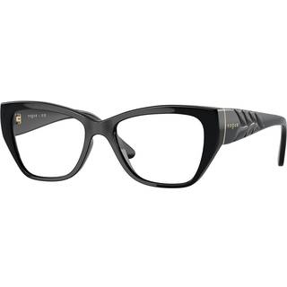 VOGUE EYEWEAR Kvinde VO5483 W44 Optiske stel Injiceret Sort Transparent Sommerfugl Normal