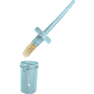 Waldhausen Pensel med bøtte - Tyrkis