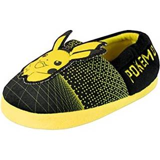 Character Character Black Pokemon Fleece Printed Slippers