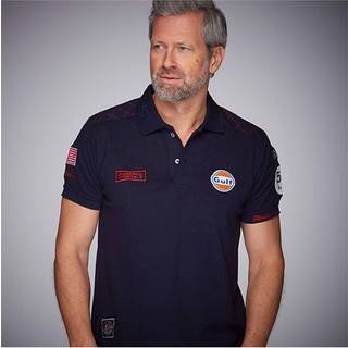 Gulf Delaney polo-shirt Navy blå 4XL