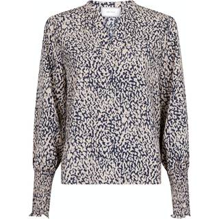 Landa Shadows Bluse, Navy, 34