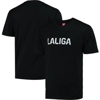 Fanatics Unisex 100% Bomuld LALIGA Slogan Sort T-shirtX-Large