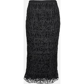 Tom Ford Knitted midi skirt - black - S
