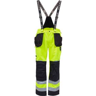 Åbo Stretch Bib & Braces Unisex Fl. Yellow/Black / S