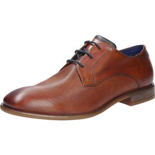 bugatti Herren Derby cognac Glattleder