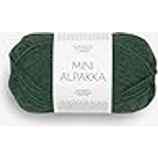 Mini Alpakka garn fra Sandnes Garn - Dyb skovgrøn