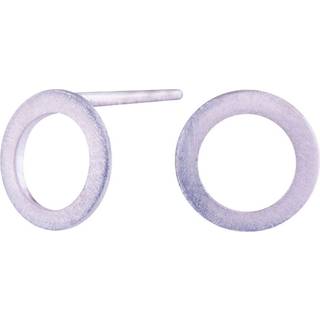 Nordahl Jewellery -  Cirkel ørestikker i sølv Ø12mm
