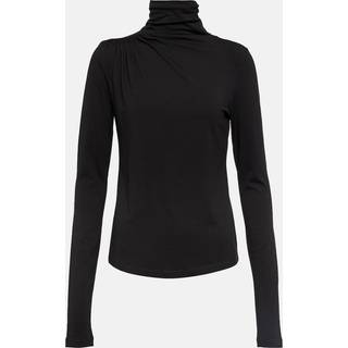 Marant Etoile Lou jersey turtleneck top - black - S