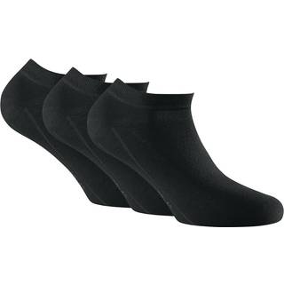 Rohner Basic 3-pack Sneaker Sokker Sorte
