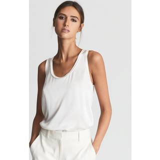 Reiss Riley Silk Front VestL