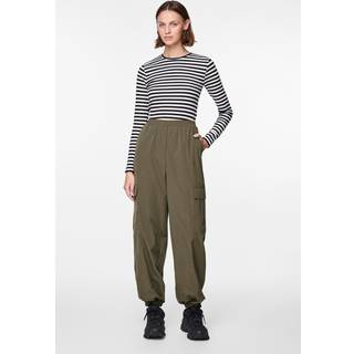 PIECES dame bukser PCANNA - Deep Lichen Green - XS