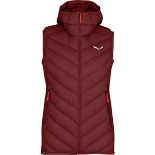 Salewa Women's Sarner/Down Hybrid Vest Dunvest Damer størrelse 34 farve rød