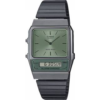 Casio AQ-800ECGG-3AEF Edgy Armbanduhr AnaDigi Anthrazit/Grün