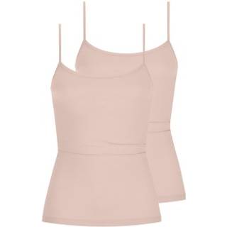 Mey 2-pak Organic Cotton Pure Top - Beige - 42
