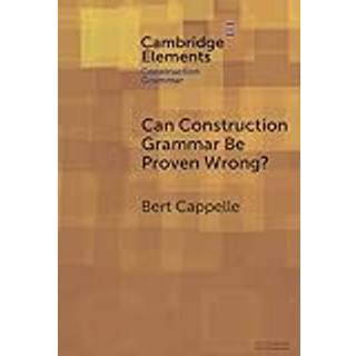 Can Construction Grammar Be Proven Wrong?