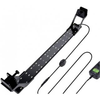 53-73cm akvarie armatur - 14W LED, hvid/blå, justerbar