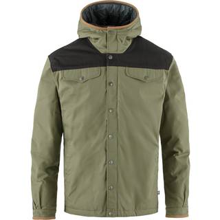 Fjällräven Men's Greenland No. 1 Down Jacket Green/Dark Grey, Green-Dark Grey, XL