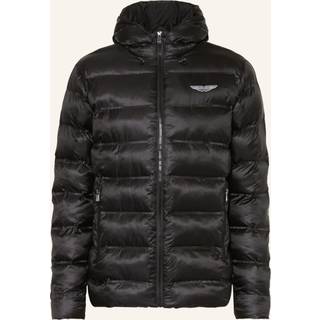 HACKETT Herren Steppjacke schwarz unifarben