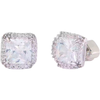 Kate Spade New York Silver Crystal Princess Earrings