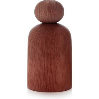 Applicata Shape ball vase Røget eg