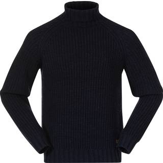 Bergans Men's Nordmarka Merino High Neck Jumper Navy Blue, XXL