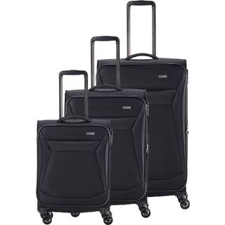 Travelite Chios Kuffertsæt (4 hjul) sort