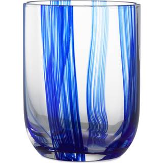 Normann Copenhagen Stripe glas 39 cl Blue Stripes