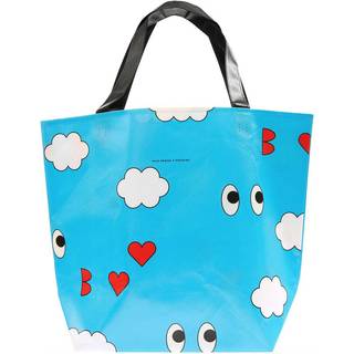 Rico Design x Redfries Shopper Wolken blau 54x43x20cm