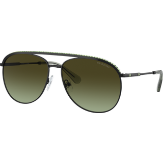 Swarovski Kvinde SK7005 4010E8 Solbriller Metal Sort Brun Pilot Normal Skygge