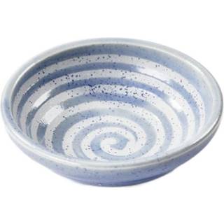 Skål til soya eller tsukemono - Iga vortex blue. Ø8,4 cm