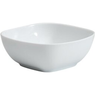 White Squares Cereal Bowl -