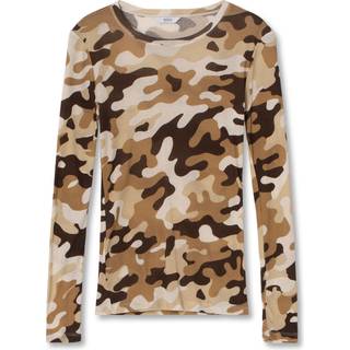 Envelda Langærmet T-shirt, Desert Camo, XS