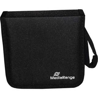 MediaRange CD-lomme 24 CDer/DVDer/Blu-rays Nylon®