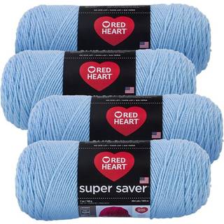Red Heart Super Saver Yarn (4-Pack 7oz Skeins) (lysebl?)