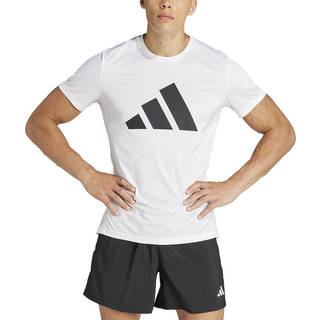 adidas Run It Tee Funktionsshirt Herrer størrelse S farve hvid