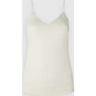 HANRO Spaghetti Top - Woolen Silk 0795 Cygne Small